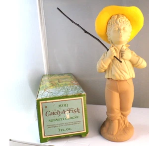 Avon CATCH-A-FISH Sonett Kölnisch Wasser in Box 3 Unzen - New old stock - Bild 1 von 4
