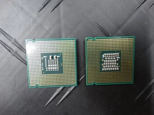 Intel Core 2 Duo E6750 2.66GHz + 2.50GHz E3300 Dual Core Processor - Picture 1 of 7