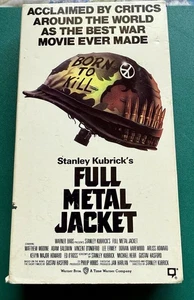 Full Metal Jacket VHS - Picture 1 of 2