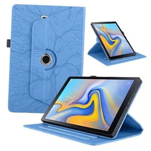 Rotating Case for Samsung Galaxy Tab A 10.5 SM-T590/T595/T597 2018 PU Leather - Picture 1 of 7