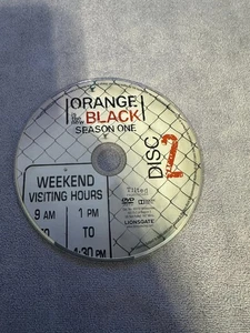 Orange is the New Black Season 1 Disc 2 DVD *REPLACEMENT DISC ONLY* with VIDEO - Bild 1 von 2
