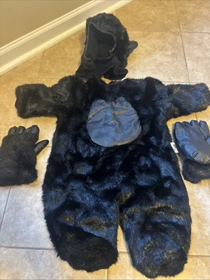 Tom Arma’s Gorilla Costume with Headpiece and Booties  Set Size 18m-2T - Image 1 of 4