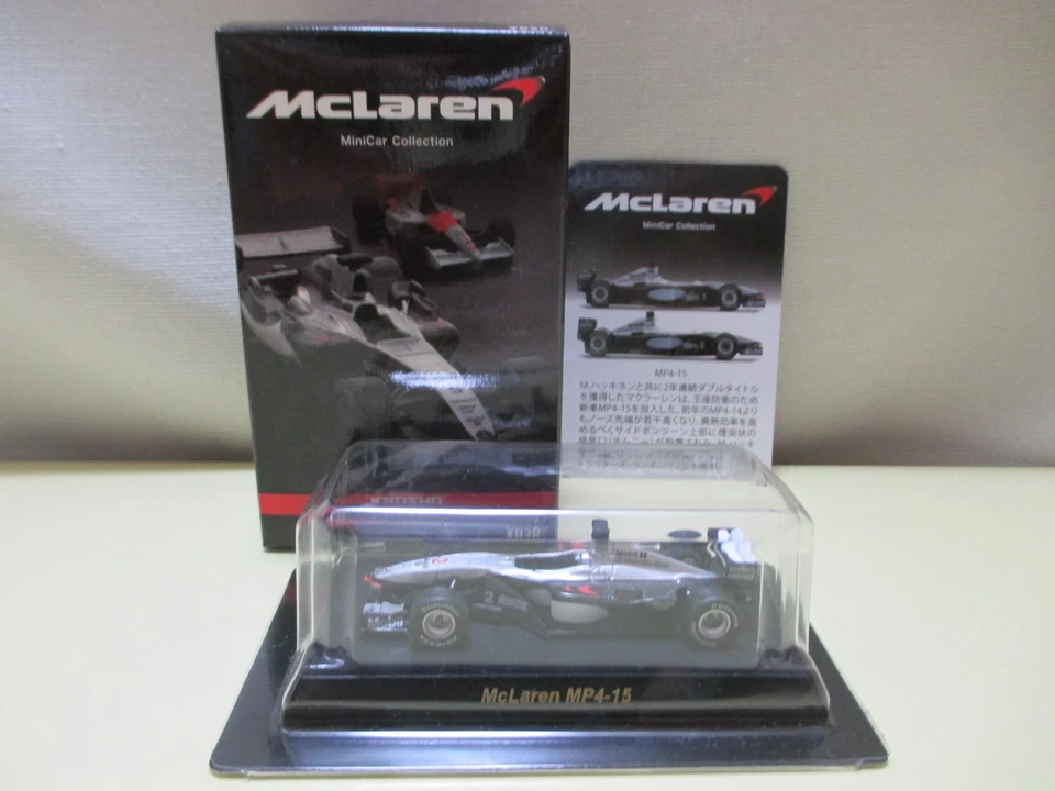 Colección Minicar Kyosho 1/64 Mclaren MP4/15 Nº2 D. Coulthard Foto 1 de 1