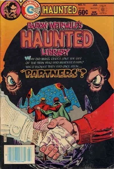 Haunted #74 FN; Charlton | Baron Weirwulf's Haunted Library - we combine shippin - Image 1 of 1