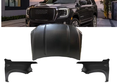 Fit 2021 22 23 2024 25 2026 GMC Yukon Hood Panel Aluminum+ Pair Fender GM1241422 Foto 1 de 4