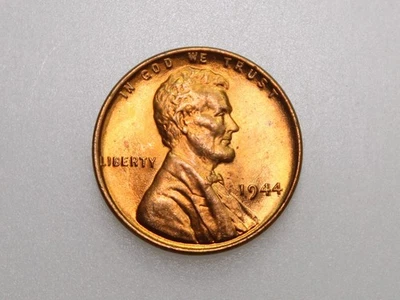 1944-P 1C LINCOLN WHEAT ONE CENT GEM BU - Image 1 of 2