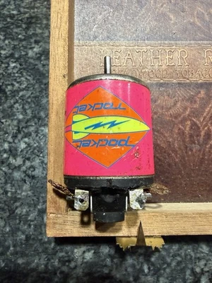 Vintage Pocket Rocket Brushed RC Motor . Tested !! Works !! - Image 1 of 4