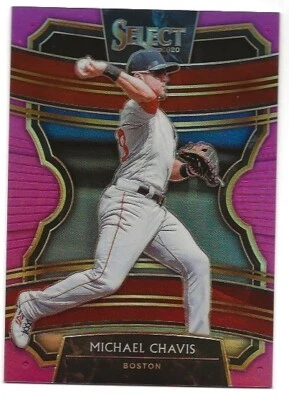 Michael Chavis 2020 Panini Select Pink Prizm /10 Boston Red Sox - Image 1 of 2