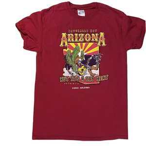 Arizona T-Shirt Skeleton Playing Guitar Hot But It's A Dry Heat Women's Sz Small - Picture 1 of 7