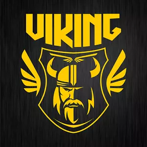 Viking Wikinger Valhalla Odin Thor Nord Giallo Auto Vinile Adesivo - Foto 1 di 1
