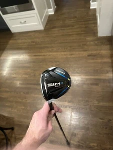 Left Handed TaylorMade SIM 2 MAX 15* 3 Wood Stiff Fujikura Ventus Blue FW 6 - Picture 1 of 4