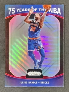 2021-22 Prizm JULIUS RANDLE 75 anni della NBA Silver Prizm #7 Knicks Lakers - Foto 1 di 2