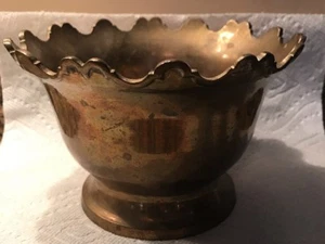 Vintage Brass Vase Made in India - Picture 1 of 12