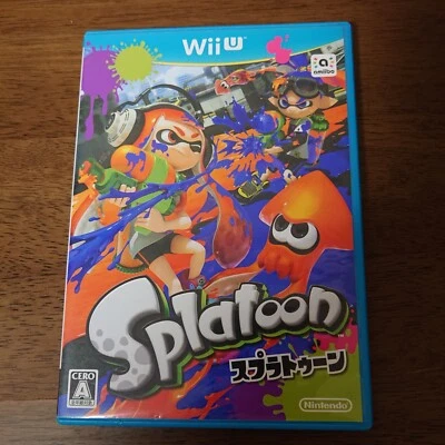 Splatoon Nintendo Japanese WiiU Software Checked - Image 1 of 3
