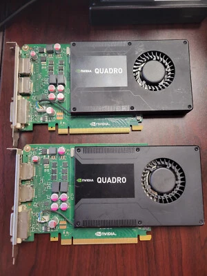 Set of 2 Dell 00JHRJ Nvidia Quadro K2000 - Image 1 of 2