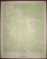 Cross Hill, South Carolina 1970  Original Vintage USGS Topo Map