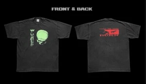 Wumpscut Skull grunge band t shirt, remake 2 sided shirt, unisex black shirt - Picture 1 of 2