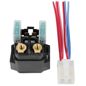 Starter Relay Solenoid w/ Plug For Yamaha Dragstar DS V-Star XVS1100 1999-2009 - Picture 1 of 10