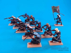 BRITAINS DSG * ARAB WARRIORS SHOOTING LINE (11 FIGUREN) * BLACK CLOTHING * FFL - Bild 1 von 7