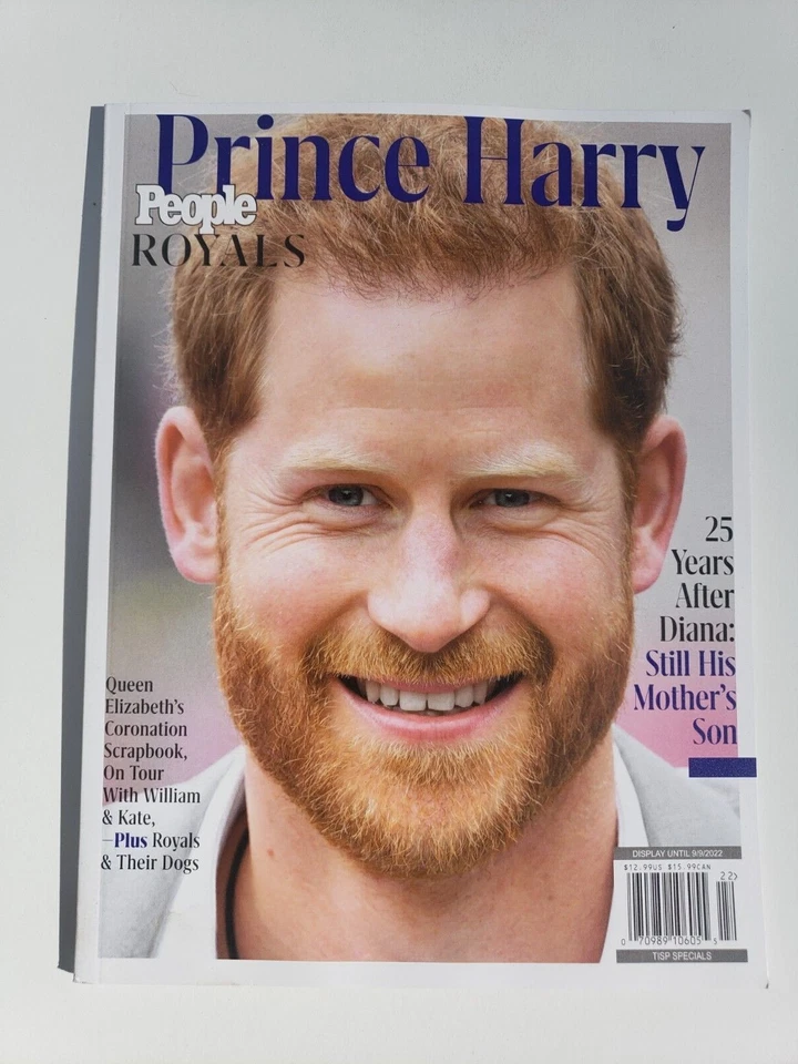 PRINCE HARRY PEOPLE ROYALS Collector's Magazine Meghan Princess Diana Queen