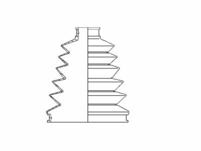 For 2009-2013 Chevrolet Traverse CV Boot Kit Front Outer 18497RK 2010 2011 2012 - Image 1 of 2