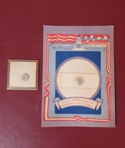 Miniaturowa replika złotej monety US Saint-Gaudens 20 USD z oryginalną kartą Mini & Liberty 