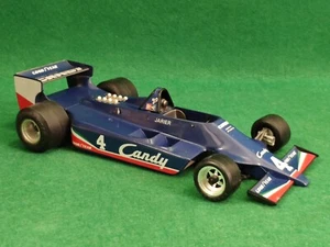 BURAGO 1/14 TYRRELL 009 CANDY F1 #4 VINTAGE FORMULA 1 DIDIER PIRONI JARIER DALY - Foto 1 di 19