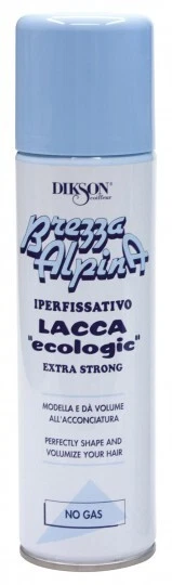 DIKSON LACCA PROFESSIONALE BREZZA ALPINA EXTRA FORTE NO GAS 250 ML 5 BOMBOLE