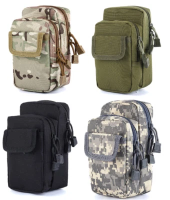 Outdoor Military Molle Pouch Belt Pack Bag Tactical Waterproof Waist Pocket