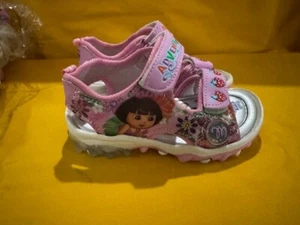 Sandalias de gancho y bucle DORA para niños pequeños nuevas sin caja - Imagen 1 de 11