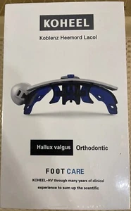 KOHEEL Hallux Valgus (left Foot) Toe Separator Bunion Corrector Toe Straightner - Picture 1 of 1