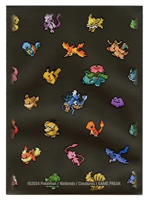 Pixel Pokemon Individual Card Sleeve Pokemon Center Original - Image 1 of 2