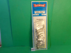 Glenham Weedless Bronze Sproat Hooks, Size 2/0 #2011/WS, 36 Total Hooks (New) - Picture 1 of 8