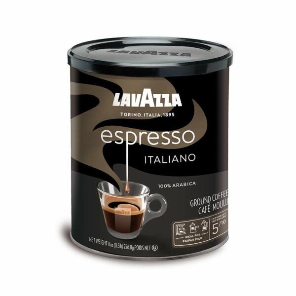Lavazza Espresso Italiano Ground Coffee Blend, Medium Roast, 8-Ounce Cans,Pack 4 Photo Related