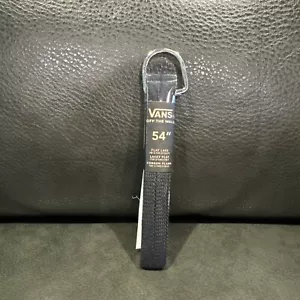 Scarpe piatte VANS Off The Wall lacci 54" logo nero VN0001TTBLK1 - Foto 1 di 2