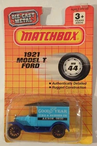 Matchbox 1921 Modelo T Ford, MB 44, 1/64, Paquete Cartón - Imagen 1 de 3