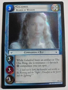 LOTR TCG Reflections GALADRIEL BEARER OF WISDOM 9R+14 FOIL MP - Picture 1 of 1