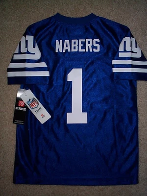 (2025-2026) ny Giants MALIK NABERS nfl Jersey YOUTH KIDS BOYS (s-small 6-7) - Image 1 of 3