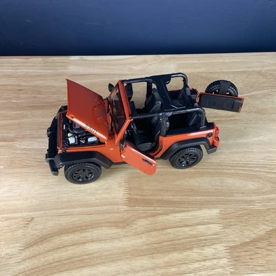 2019 Maisto Willys Jeep Wrangler 1/18 scale Diecast Model  - Image 1 of 4