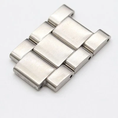 ORIENT Genuine 3 Link EL0A-D2-B Men Watch Band Bracelet Parts Silver Color 22mm - Image 1 of 3