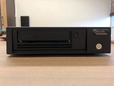 Overland Tandberg LTO8 SAS External Tape Drive Set AVAGO 9300 Cable Tape JP - Image 1 of 4