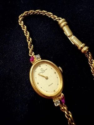 Christian Bernard Analog Quartz Women Gold Watch Vintage 536268858 - Image 1 of 3