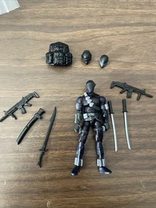 Hasbro G.I. 2008 Joe 25th Anniversary SNAKE EYES mit extra Zubehör - Bild 1 von 6