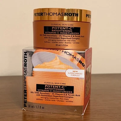 Peter Thomas Roth Potent-C Brightening Vitamin C Moisturizer, 1.7oz, NIB, Fresh - Image 1 of 4