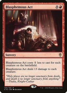 Blasphemous Act – Commander 2016 (C16) – LP – Magic The Gathering MTG - Picture 1 of 1