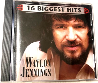 Waylon Jennings 16 самых больших хитов (CD) лучшие хиты - Изображение 1 из 4