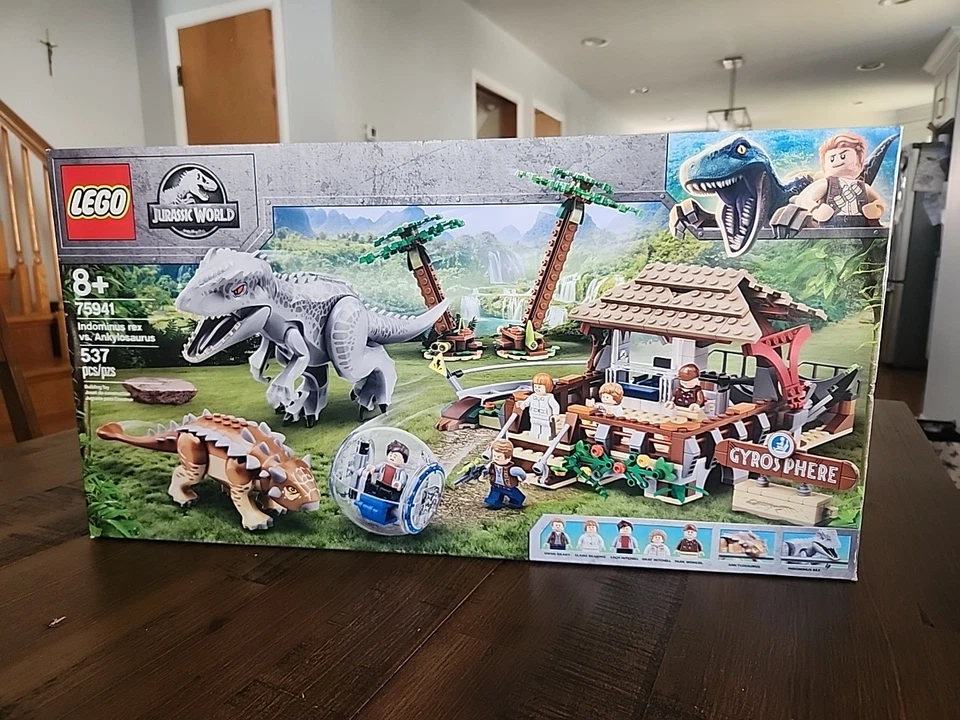 LEGO Jurassic World 75941 - Indominus Rex versus Ankylosaurus - NEW Sealed Box - Image 1 of 2