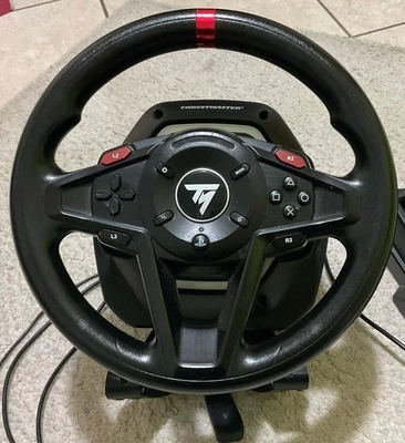 Thrustmaster T128 Volante  con 2 Pedali Magnetici - Immagine 1 di 4