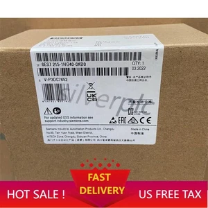 New Siemens 6ES7215-1HG40-0XB0 6ES72151HG400XB0 SIMATIC S7-1200 CPU 1215C - Picture 1 of 1