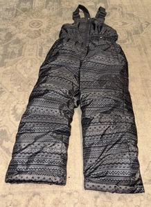 Pink Platinum Kleinkind grau Schnee Latzhose Skihose Größe 4T 4 Mädchen - Bild 1 von 6